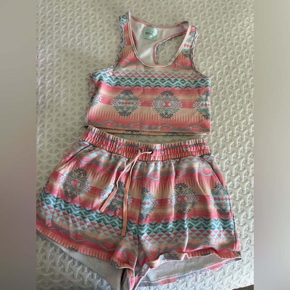 Rock & Roll Denim Lounge Set